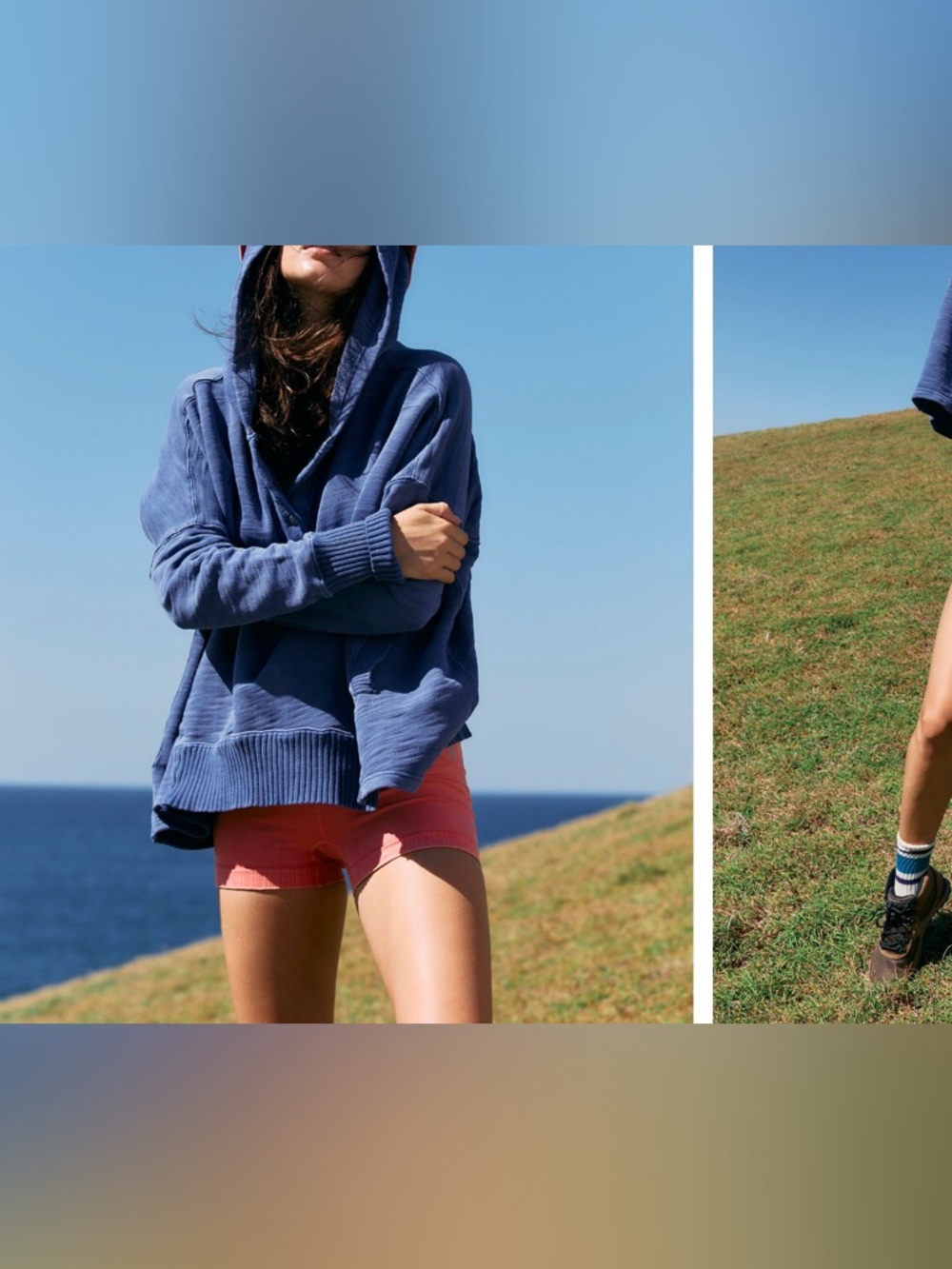 NWOT Free People FP Movement Solid Honey Dove Pullover - African violet - large - Picture 4 of 12